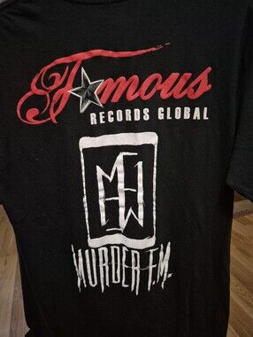 Murder F.M. Famous Records Global t shirt